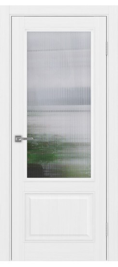 Межкомнатная дверь Тоскана_640.21 багет.35  Белый лёд