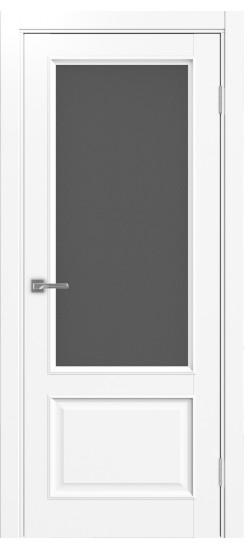 Межкомнатная дверь Тоскана_640.21 багет.35  Белый снежный