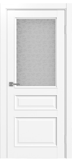 Межкомнатная дверь Тоскана_631.211 багет.35  Белый снежный