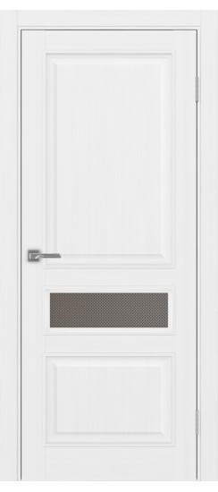 Межкомнатная дверь Тоскана_631.121 багет.35  Белый лёд