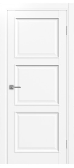 Межкомнатная дверь Тоскана_630.111 багет.35  Белый снежный