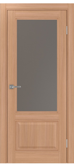 Межкомнатная дверь Тоскана_640.21 багет.35  Ясень тёмный