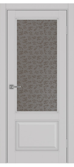 Межкомнатная дверь Тоскана_640.21 багет.35  Пепельный