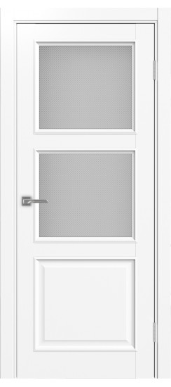 Межкомнатная дверь Тоскана_630.221 багет.35  Белый снежный