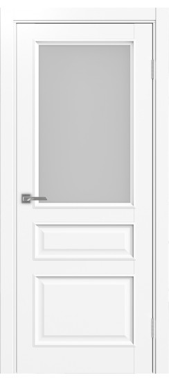 Межкомнатная дверь Тоскана_631.211 багет.35  Белый снежный