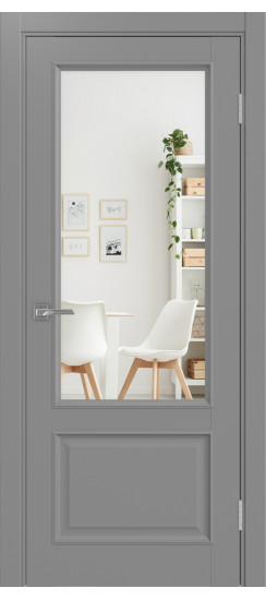 Межкомнатная дверь Тоскана_640.21 багет.35  Серый