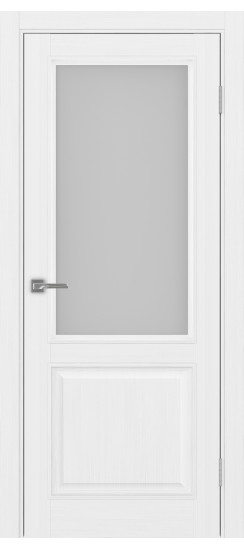 Межкомнатная дверь Тоскана_602.21 багет.35  Белый лёд