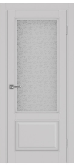Межкомнатная дверь Тоскана_640.21 багет.35  Пепельный