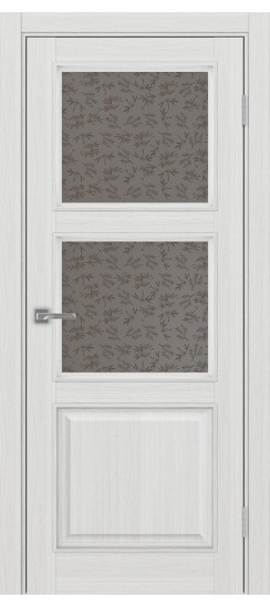 Межкомнатная дверь Тоскана_630.221 багет.35  Ясень серебристый