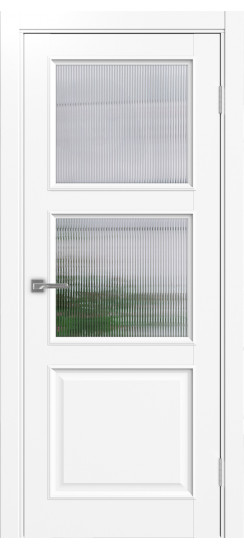 Межкомнатная дверь Тоскана_630.221 багет.35  Белый снежный