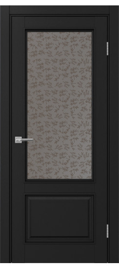 Межкомнатная дверь Тоскана_640.21 багет.35  Антрацит