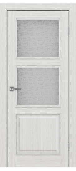 Межкомнатная дверь Тоскана_630.221 багет.35  Ясень серебристый