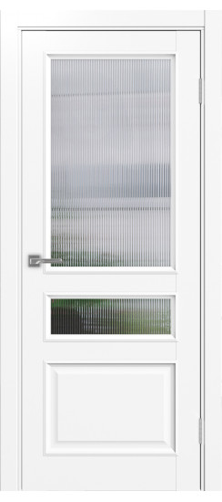 Межкомнатная дверь Тоскана_631.221 багет.35  Белый снежный