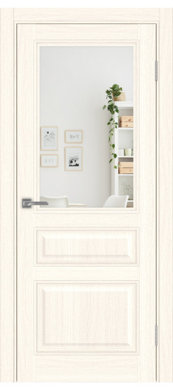 Межкомнатная дверь Тоскана_631.211 багет.35  Ясень светлый