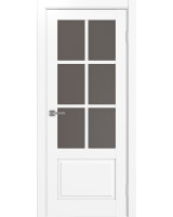 Тоскана_641.2221 ЭКО-шпон Белый снежный