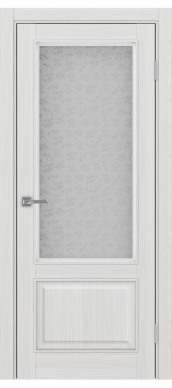 Межкомнатная дверь Тоскана_640.21 багет.35  Ясень серебристый