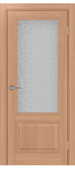 Межкомнатная дверь Тоскана_640.21 багет.35  Ясень тёмный