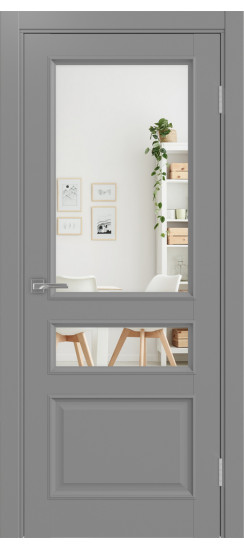 Межкомнатная дверь Тоскана_631.221 багет.35  Серый