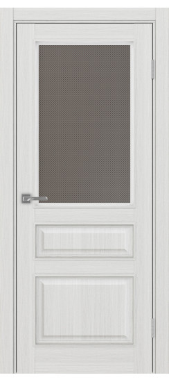 Межкомнатная дверь Тоскана_631.211 багет.35  Ясень серебристый