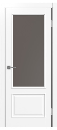 Межкомнатная дверь Тоскана_640.21 багет.35  Белый снежный