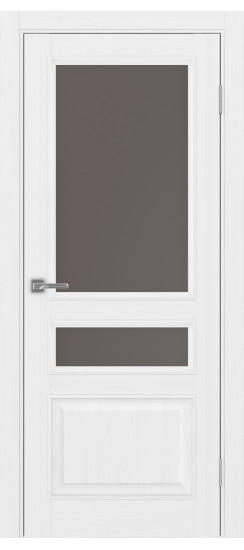 Межкомнатная дверь Тоскана_631.221 багет.35  Белый лёд