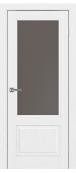 Межкомнатная дверь Тоскана_640.21 багет.35  Белый лёд
