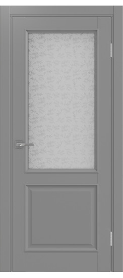 Межкомнатная дверь Тоскана_602.21 багет.35  Серый