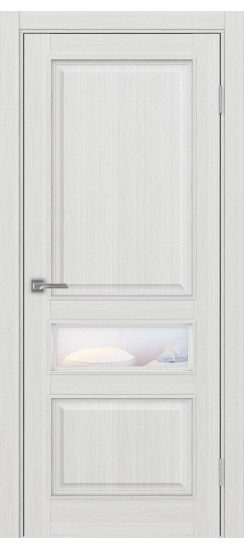 Межкомнатная дверь Тоскана_631.121 багет.35  Ясень серебристый