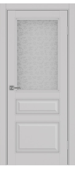 Межкомнатная дверь Тоскана_631.211 багет.35  Пепельный