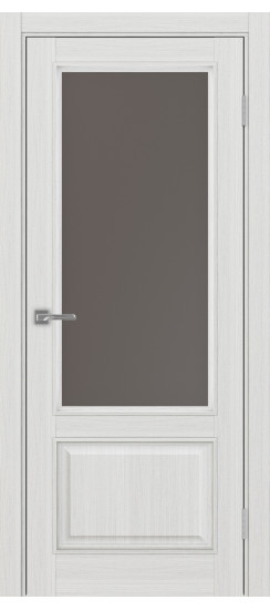 Межкомнатная дверь Тоскана_640.21 багет.35  Ясень серебристый