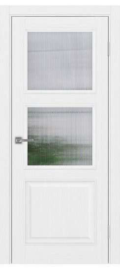 Межкомнатная дверь Тоскана_630.221 багет.35  Белый лёд