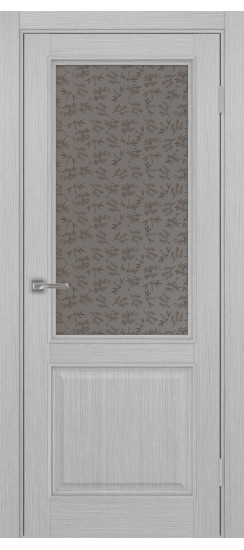 Межкомнатная дверь Тоскана_602.21 багет.35  Дуб серый FL
