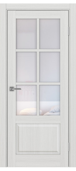 Межкомнатная дверь Тоскана_641.2221.60  Ясень серебристый