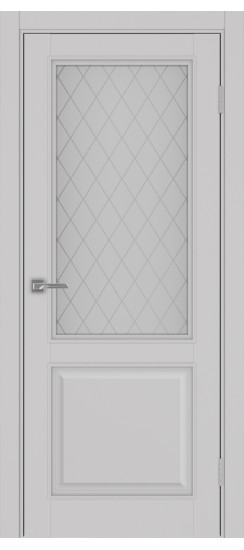 Межкомнатная дверь Тоскана_602.21 багет.35  Пепельный