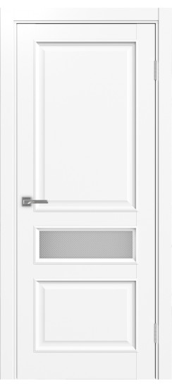 Межкомнатная дверь Тоскана_631.121 багет.35  Белый снежный