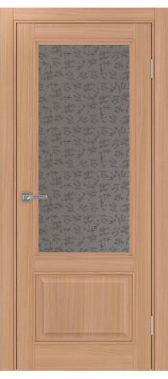 Межкомнатная дверь Тоскана_640.21 багет.35  Ясень тёмный