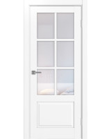 Тоскана_641.2221 ЭКО-шпон Белый снежный