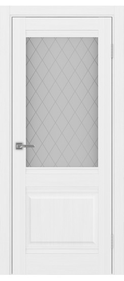Межкомнатная дверь Тоскана_602U.21.35  Белый лёд