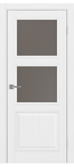 Межкомнатная дверь Тоскана_630.221 багет.35  Белый лёд