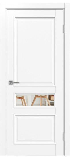 Межкомнатная дверь Тоскана_631.121 багет.35  Белый снежный