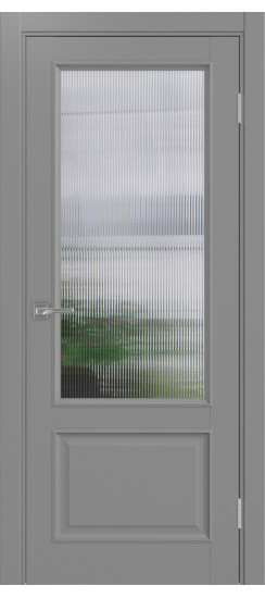 Межкомнатная дверь Тоскана_640.21 багет.35  Серый