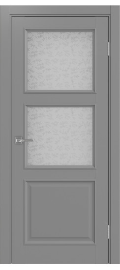 Межкомнатная дверь Тоскана_630.221 багет.35  Серый