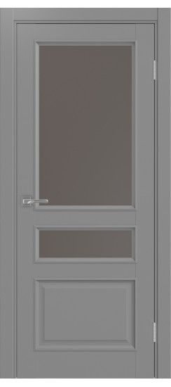 Межкомнатная дверь Тоскана_631.221 багет.35  Серый