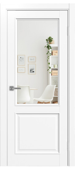 Межкомнатная дверь Тоскана_602.21 багет.35  Белый снежный