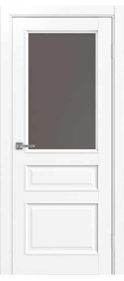 Межкомнатная дверь Тоскана_631.211 багет.35  Белый снежный