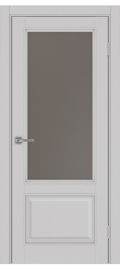 Межкомнатная дверь Тоскана_640.21 багет.35  Пепельный