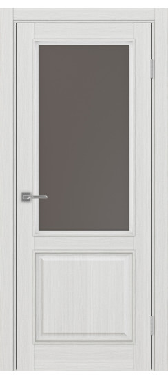 Межкомнатная дверь Тоскана_602.21 багет.35  Ясень серебристый