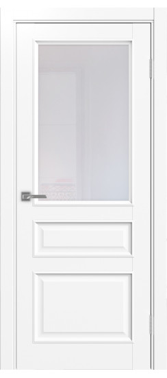 Межкомнатная дверь Тоскана_631.211 багет.35  Белый снежный