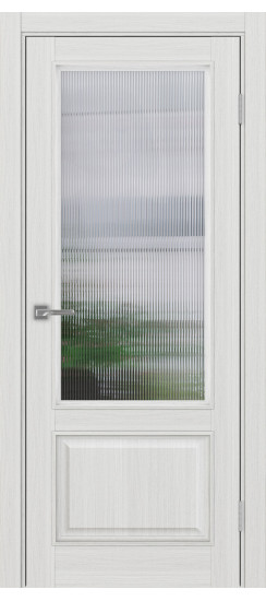 Межкомнатная дверь Тоскана_640.21 багет.35  Ясень серебристый