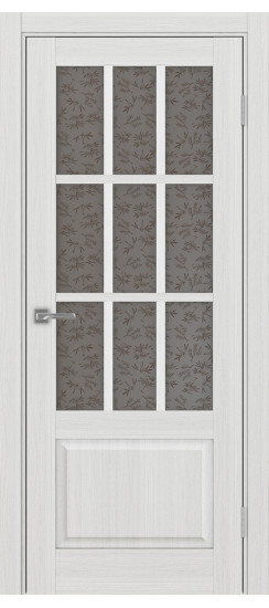 Межкомнатная дверь Тоскана_642.2221.60  Ясень серебристый